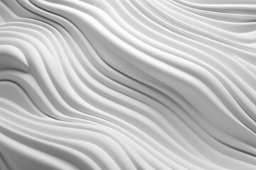 A black and white photo showcasing a wavy surface. This versatile image can be used to add texture and depth to various design projects
