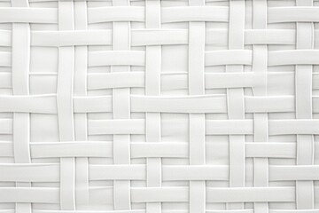 A detailed view of a white woven material. This versatile image can be used in various creative projects and designs