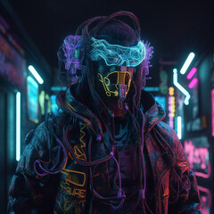 サイバーパンク系マン