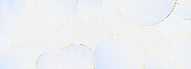 ゴールドラインの高級感なコンセプトの抽象的なモダンな白い背景