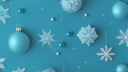 Christmas Teal Color Background With Copy Space. Beautiful Christmas Background Images. Winter Christmas Background. Merry Christmas Images. Christmas Background Images Free Download