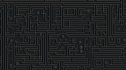 texture background maze, labyrinth abstract puzzle game map, ornament