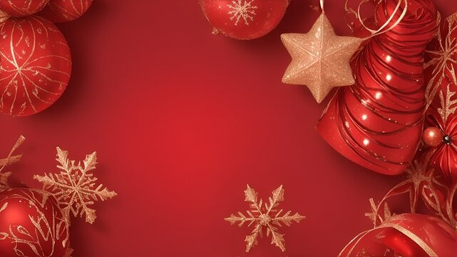 Red Color Christmas Background Design. Beautiful Christmas Background. Winter Christmas Background. Merry Christmas Images. Abstract Background Design. Christmas Background Images Free Download