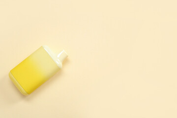 Electronic cigarette on yellow background