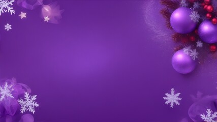 Purple Color Christmas Background With Copy Space. Beautiful Christmas Background. Winter Christmas Background. Merry Christmas Images. Christmas Background Images Free Download