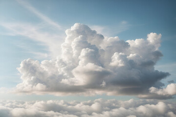 Obraz premium Pure and Simple Cloudscape