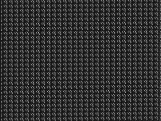 Black metal texture steel background. Perforated metal sheet.