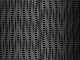 Black metal texture steel background. Perforated metal sheet.