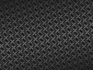 Black metal texture steel background. Perforated metal sheet.
