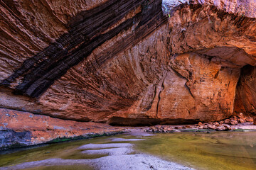 Cathedral Gorge at Bungle Bungles at Purnululu National Park, West Australia, Australia