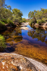 Fototapeta na wymiar Creek at Bungle Bungles at Purnululu National Park, West Australia, Australia