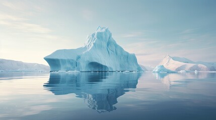 Iceberg in the wonderful sea
