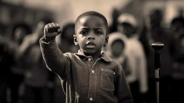 Calling for civil rights for black Child in America