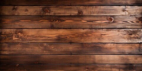Naklejka premium Old brown rustic dark grunge wooden timber wall or floor or table texture