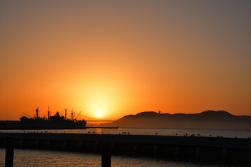 Fototapeta na wymiar San Francisco | Golden Gate Bridge | Sundown