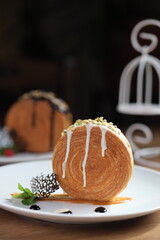 croissant New York bakery autumn pumpkin halloween 