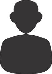 business men outline flat vector 