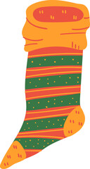 Christmas sock gift decoration