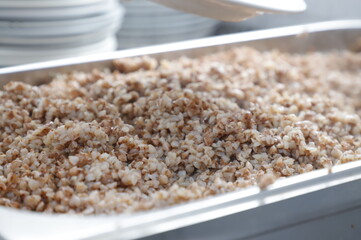 buckwheat in a bowl