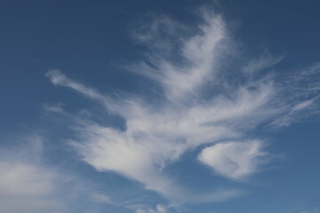 blue sky with clouds