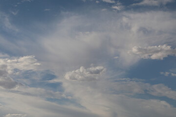blue sky with clouds
