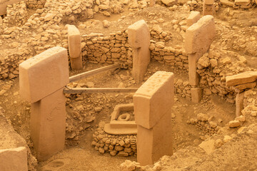 Gobeklitepe, Gobekli Tepe is an archaeological site in Sanliurfa, Turkey (10th millennium BC)