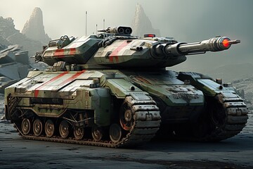 Fictional Military Tank