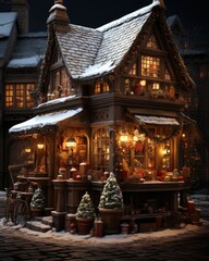 Fairytale Christmas shop