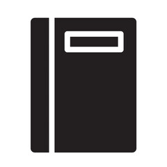 Book Bookmark  Solid Icon