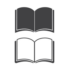 Book icon set vector illustration.