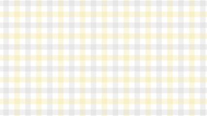 Grey and yellow plaid fabric texture as a background