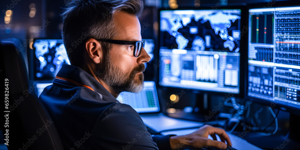 Poster expert computer security specialist implementing information systems security