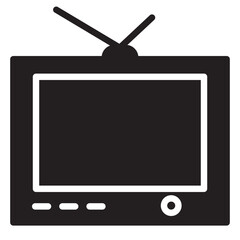 Tv  Solid Icon