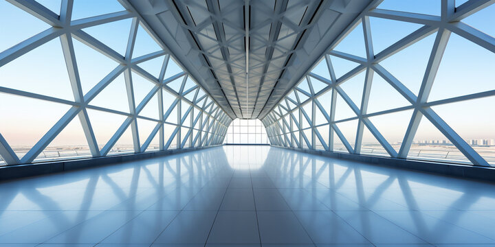 Geometry of airport architecture