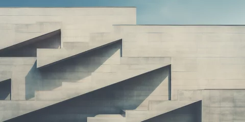 Foto op Plexiglas modern Brutalism modernism architecture © xartproduction