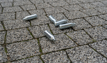 Nitrous Cartridges, Soda Chargers, Siphon Cylinder, CO2 Capsule, Used Nitrous Cartridges