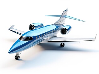 3D Illustration of Airplane