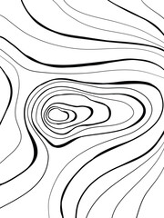 Topography wavy background