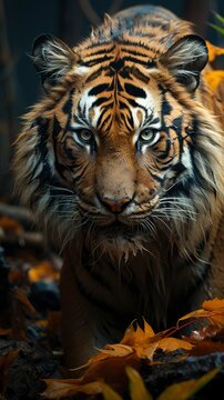 Siberian Tiger bright background, wallpaper for mobile pictures, Background HD