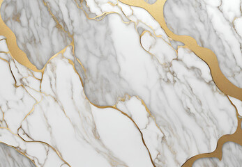 White and Gold Marble Texture, 
Luxury Marble Tile with Golden Veins, 
Noble White and Gold Marble Background, 
Classic Marbled Elegance in Gold and White