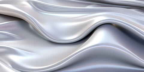 High-resolution silver grey rough metallic 3D rendering