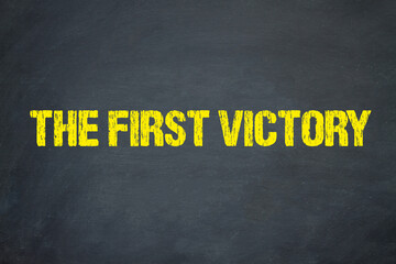The first victory	