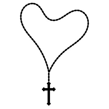 recommend clip art: Holy Rosary Beads Icons, Christianity Religion Symbol