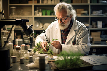 Bridging Tradition and Innovation: Scientist Refining Cannabis for Medical Use in a State-of-the-Art Laboratory