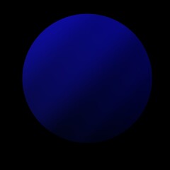 Journey to Neptune,  Abstract composition with geometric figurative elements in a multidimensional space,