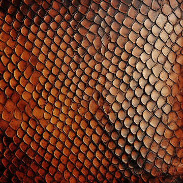 vintage snakeskin print pattern color brown 4