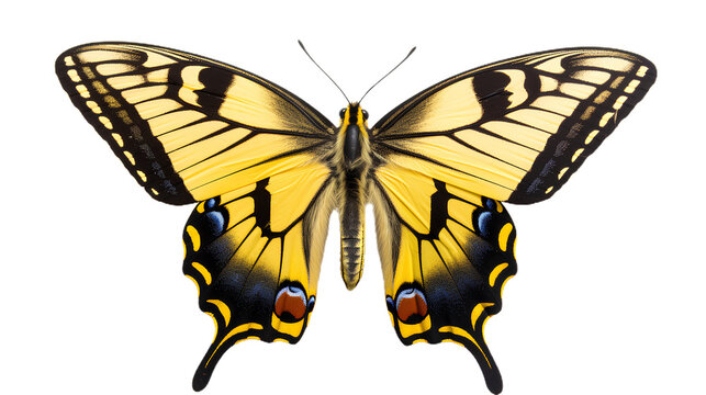 butterfly. Isolated on Transparent background.