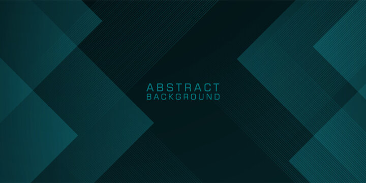 Abstract overlap dark blue geometric gradient square design layers background with lines pattern. Eps10 vector