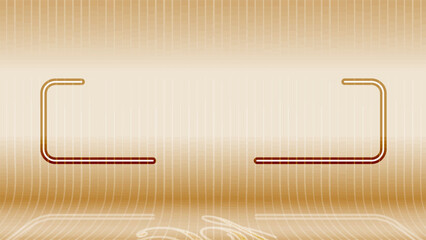 Overlay gold gradient strips with copper horizontal gradient background.  