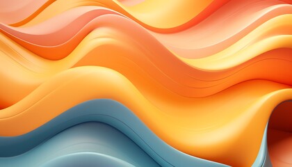 Wavy abstract background, wavy art background, modern abstract background, suitable for desktop wallpaper - obrazy, fototapety, plakaty